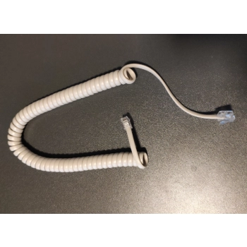 Kabel skrętny telefonu CTS-202 CTS-203 (popielaty)