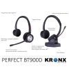 Zestaw słuchawkowy bezprzewodowy PERFECT BT900ED