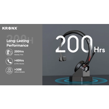 Zestaw słuchawkowy bezprzewodowy PERFECT BT900ED