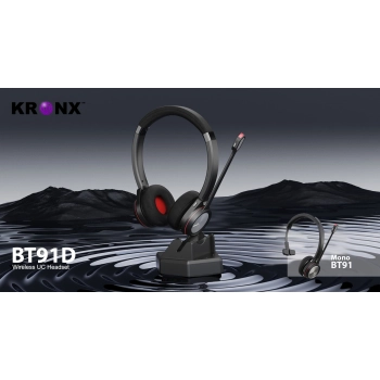 Zestaw słuchawkowy bezprzewodowy PERFECT BT91D