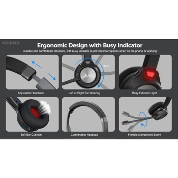 Zestaw słuchawkowy bezprzewodowy PERFECT BT91